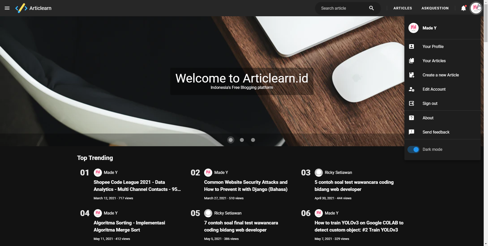 Articlearn