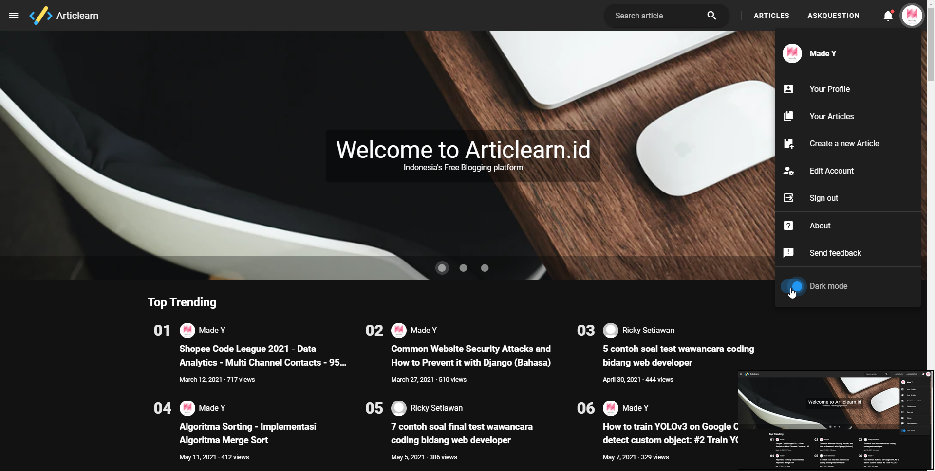 Articlearn